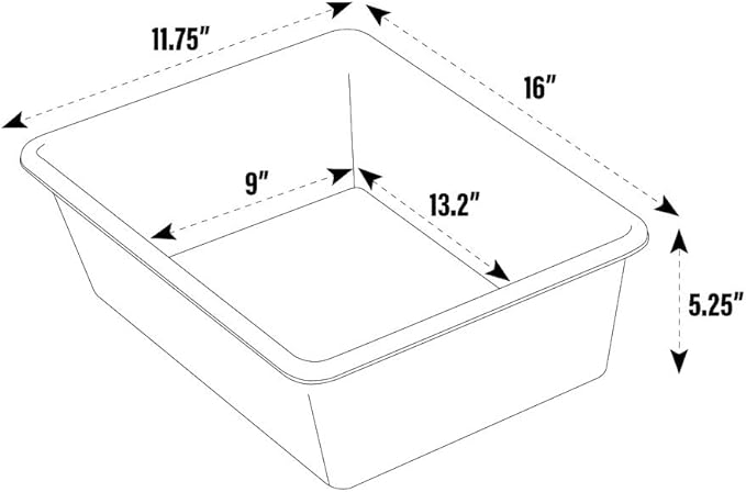 Humble Crew Toy Storage Bins for Kids, Set of 4, White, Large - Sturdy, Colorful Plastic Storage Bins for Classroom, Playroom, Nursery, and More - Premium Toddlers Toy Organizer Bins