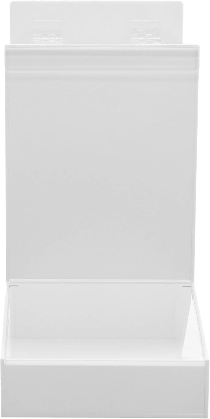 7Penn Clear Plastic Pantry Storage Container - Small Accessory and Snack Dispenser Office and Home Organization Bin
