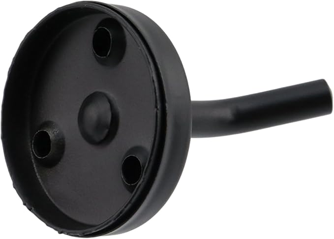Coat Hook Towel Hooks Stainless Steel Heavy Duty Wall Hooks for Hanging Clothes Wall Mount Towel Holder for Bedroom Kitchen Closet 2.2" Length Black Brushed Surface -Pack of 6