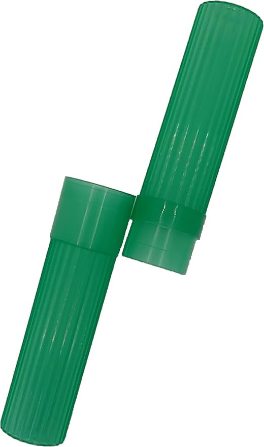 Toothbrush Holder (Green) - Made in USA, with Ventilation Holes, for Toothbrush Covers, Toothbrush Holder, Toothbrush Soft, Durable Design, Hygienic Bathroom Accessory