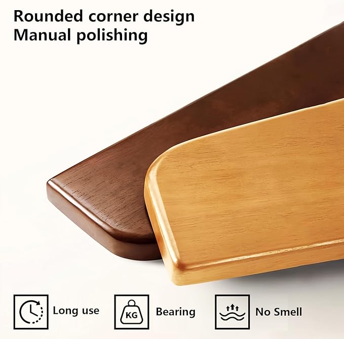 Wall Mounted Coat RackHooks Piano Key Hangers Natural Solid Wood Hanger Non-Woven Fabric Clothes Hangers for Closet, Kitchen, Bedroom, Bathroom, Entryway (Tray-Beech, 6 Hooks)