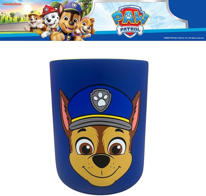 Paw Patrol Chase Kids Toothbrush Holder - Makeup Brushes/Pens Tumbler, (Officially Licensed Product) by Franco Collectibles