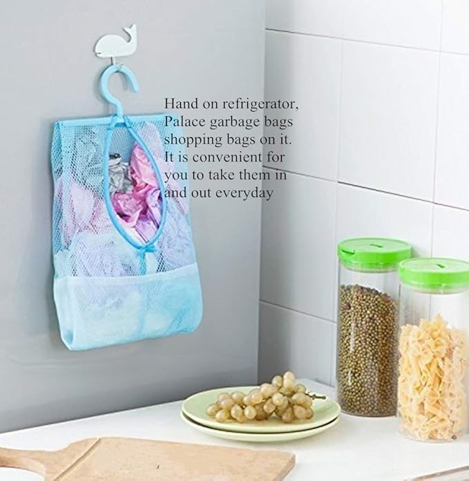 DurReus Outdoor Mesh Clothespin Bag Bathroom Shower Caddy Holder Home Storage Kitchen Organizer Hanger Sack Clips Holders 3 Pack