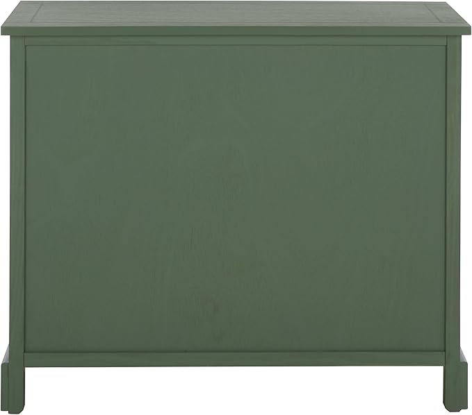 SAFAVIEH Home Collection â Herman Storage Unit, 2-Drawer 4-Basket Mixed-Material Organizer, Fully Assembled (AMH5702L)