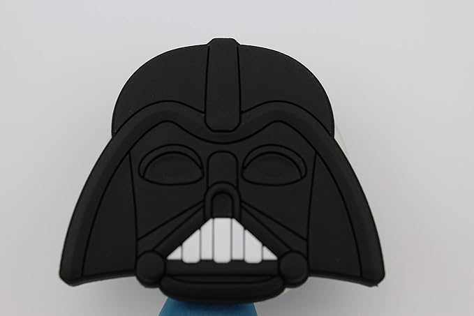 Star Movie Stormtrooper Head 2 pcs Set Toothbrush Holders with Suction Cup for Wall in Bathroom at Home RV Camper Van