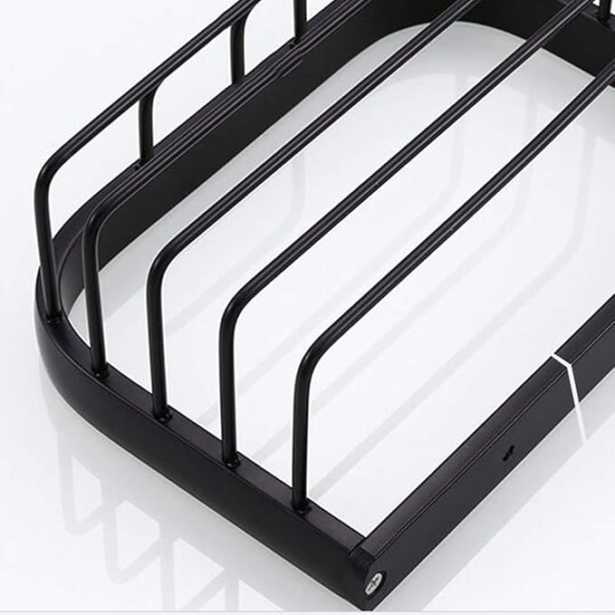 Bathroom Shelf Storage Rack for Kitchen, Non drilled Stainless Steel, Wall Mounted