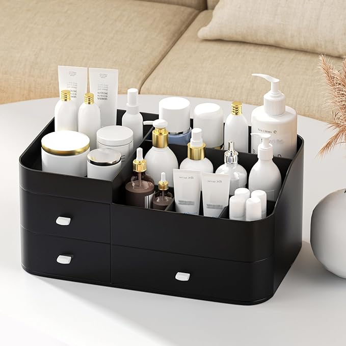 MIUOPUR Perfume Organizer for Men, Perfume Stand, Shelves for Perfumes, Organizador de Perfumes, Dresser Organizer Countertop, Mens Bedroom Essentials, Gifts for Men