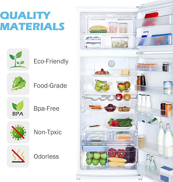 Drawer Liners, Waterproof Shelf Liner, Anti-Slip Non-Adhesive BPA Free Kitchen Cupboard Cabinet Liner Refridge Fridge Mats Sink Protector Strong Durable for Home (White/23.6in x 20Ft)