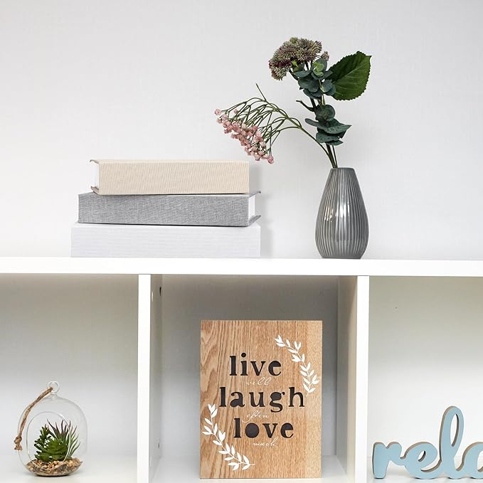 Tioncy 3 Pcs Fake Book Box Neutral Linen Book Box Decorative Faux Prop Storage for Farmhouse Home Decor shelf Table Card Photo DIY Keepsake Gift(Multi Sizes,Rice White, Light Grey and White)