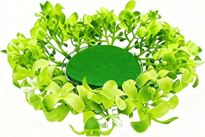 Mini Flower Ring Plate Jewelry Storage Tray Ring Holder for Dressing Table, Bedside Table, Room Bathroom Decoration, Cute Valentine's Day Christmas Birthday Gift for Women (green flower)