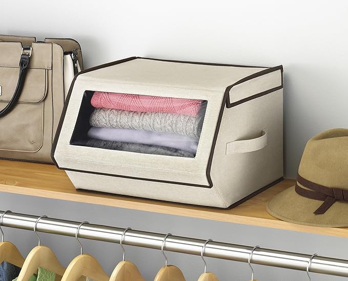 Whitmor Stackable Window Storage Boxï¼6 pack