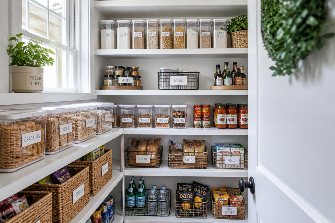 Pantry Organization Ideas for a Cleaner Kitchen