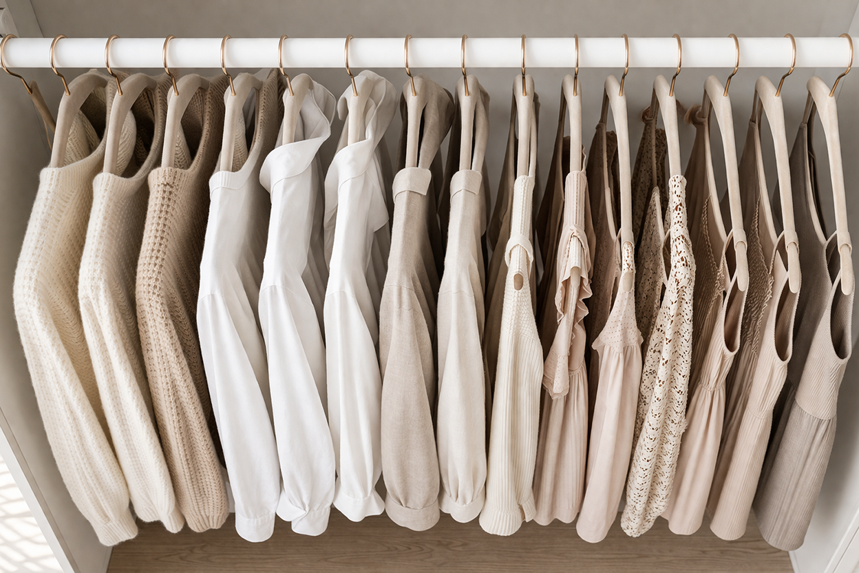 Velvet hangers with non-slip design for organized and space-saving closet storage