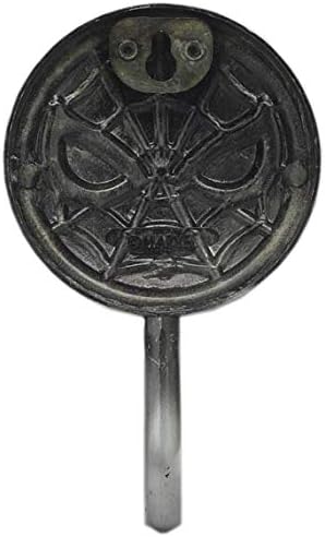 Open Road Brands Marvel Spider-Man Cast Iron Wall Hook - Spider-Man Hook for Coats, Jackets, Keys and More