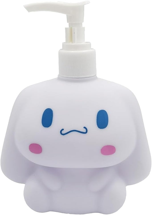 Cute Cartoon Animal Hand Soap Pump Lotion, Hand Soap, Shampoo, Shower Gel Dispenser, Soap Dispenser Dinosaur Shaped Liquid Bottles Kids Empty Press Type Shampoo Bottles (White)
