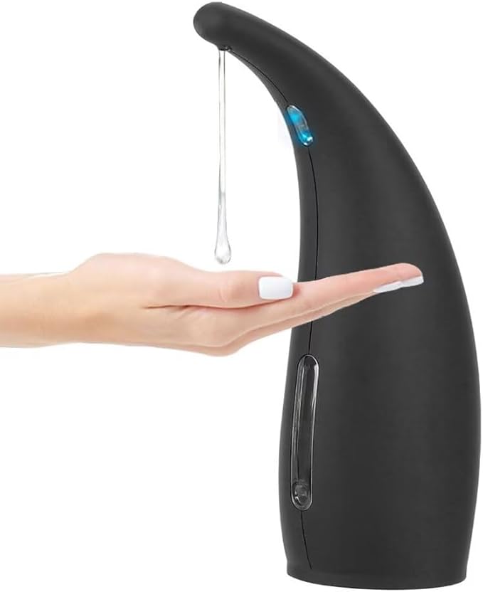 Soap Dispenser,Touchless Bath Kitchen Countertop Automatic Soap Dispenser with Infrared Motion Sensor,IPX6 Waterproof.Perfect for Bathroom and Kitchen.