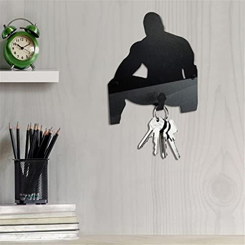 Metal Barry Wood Key Holder Hook Adult Funny Creative Wall Hanging Bedroom Door Key Hanging Decoration Key Holder Hanger