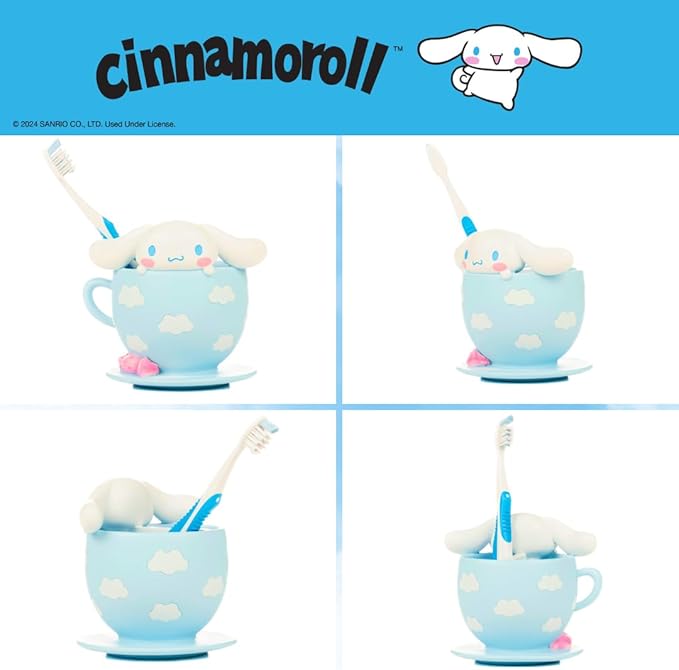 Collectibles Cinnamoroll Toothbrush Holder - Makeup Brushes/Pens Tumbler, (Officially Licensed Product) by Franco