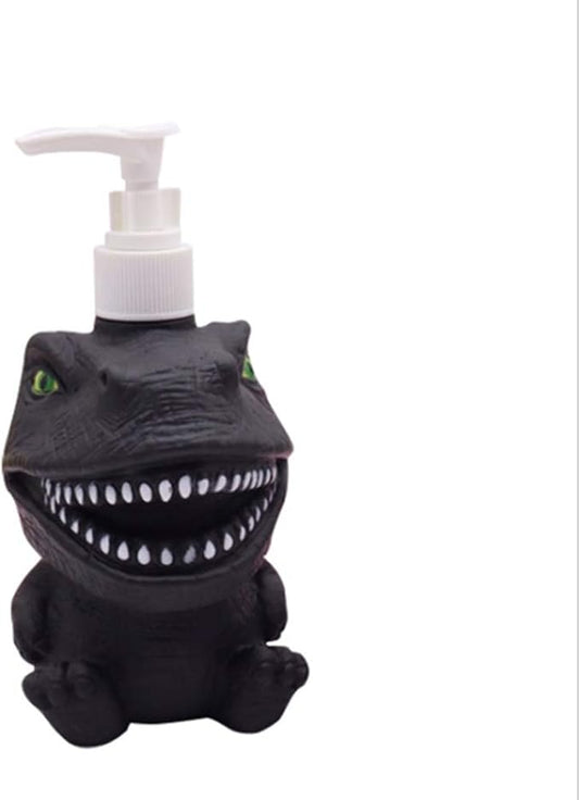 Dinosaur Panda Frog Cute Cartoon Hand Soap Pump Lotion, Hand Soap, Shampoo, Shower Gel Dispenser, Suitable for Bathrooms, Kitchen Countertops, Bathroom Accessories, Baby Nursery (Dinosaur)