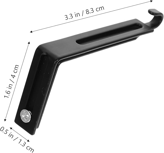 5pcs Adjustable Compact Multi-Purpose Hooks for Closet Clothes Hanger and Kitchen Storage, Universal Wardrobe Hanging Holder for Home Organization
