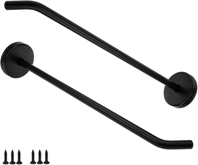Stainless Steel Coat Hook, 2 Pack Long Wall Mounted Hooks 8 Inch (200mm), Heavy Duty Robe and Hat Hanger for Bedroom,Entryway, Kitchen, Garage Organizer