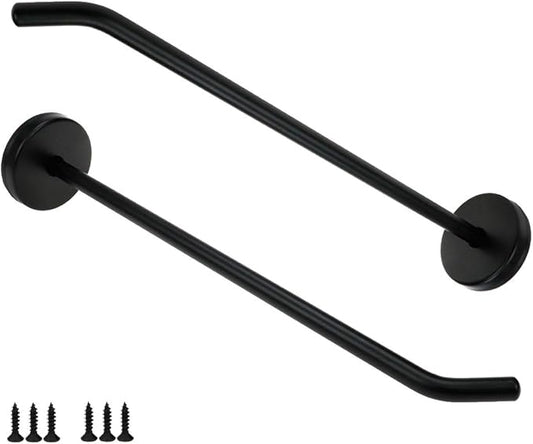 Stainless Steel Coat Hook, 2 Pack Long Wall Mounted Hooks 8 Inch (200mm), Heavy Duty Robe and Hat Hanger for Bedroom,Entryway, Kitchen, Garage Organizer