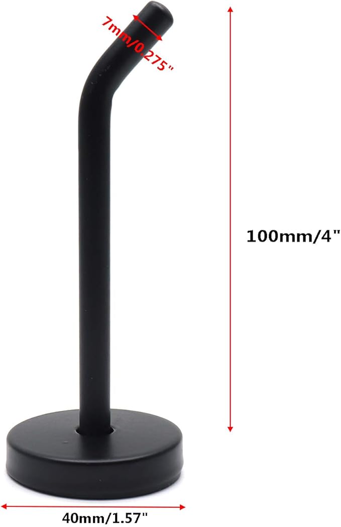 Coat Hook Towel Hooks Stainless Steel Heavy Duty Wall Hooks for Hanging Clothes Wall Mount Towel Holder for Bedroom Kitchen Closet 4" /100mm Length Black Brushed Surface -4pcs