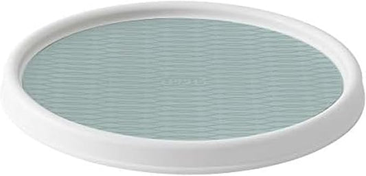 Copco Basics Non-Skid Pantry Cabinet Lazy Susan Turntable, 12-Inch, Blue
