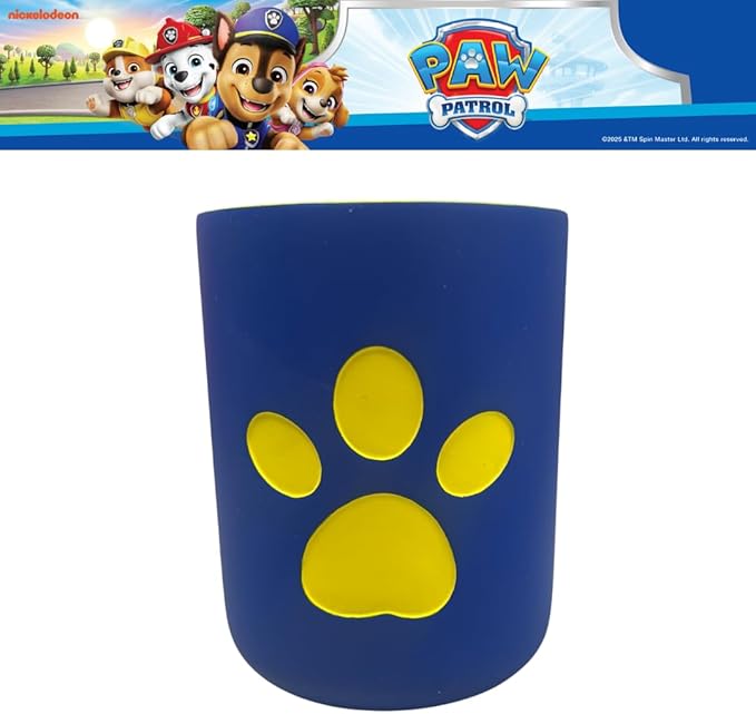 Paw Patrol Chase Kids Toothbrush Holder - Makeup Brushes/Pens Tumbler, (Officially Licensed Product) by Franco Collectibles