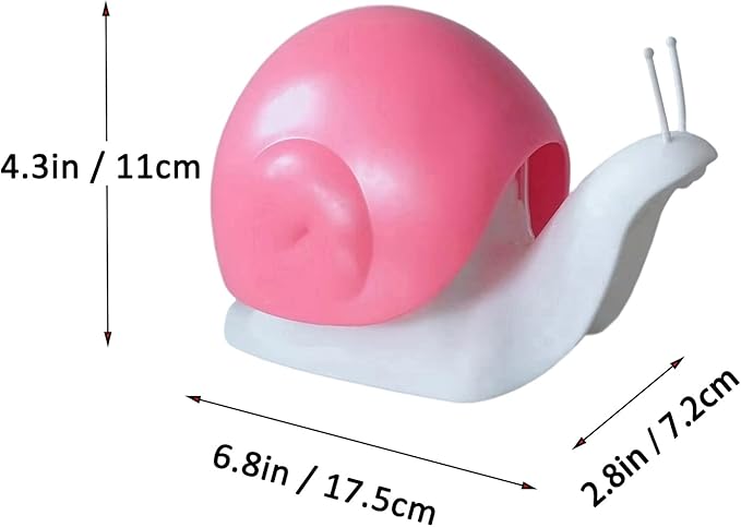 Hand Soap Dispenser 120ml Plastic Snail Soap Dispenser Kids Cute Pump Liquid Sanitizer Bottle Funny Cartoon Animal Countertop Dispenser for Bathroom Kitchen Office Toilet Hotel (Pink)