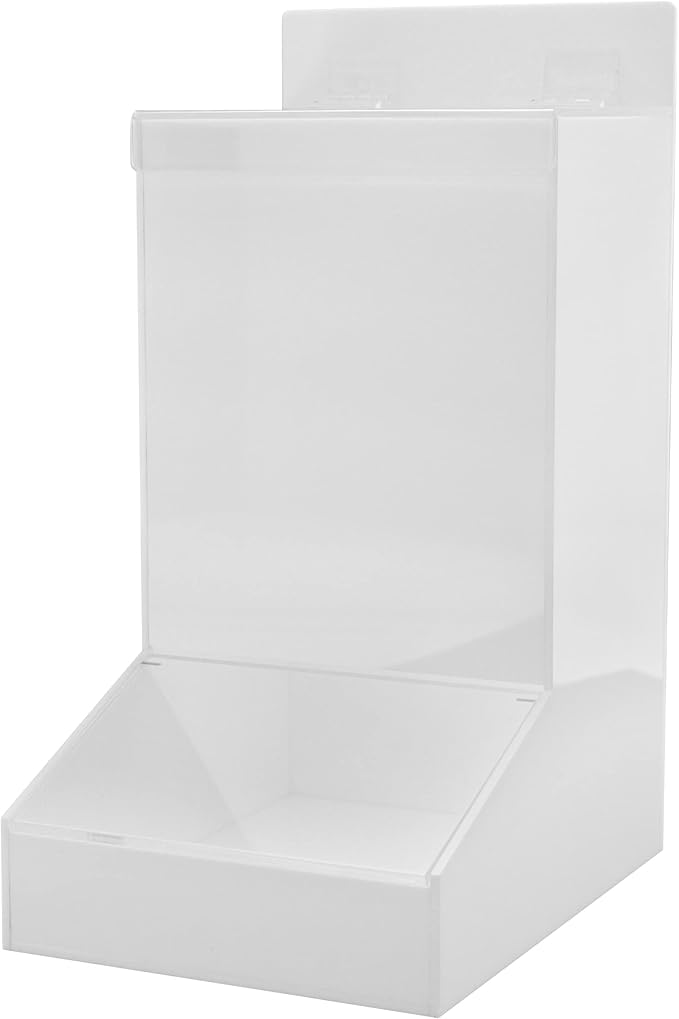 7Penn Clear Plastic Pantry Storage Container - Small Accessory and Snack Dispenser Office and Home Organization Bin