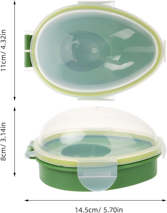 Avocado Saver, Avocado Keeper Reusable Storage Containers, Fresh Keeper, Crisper, Individual Saver Holder or Refrigerator Keep Your s Fresh for Days
