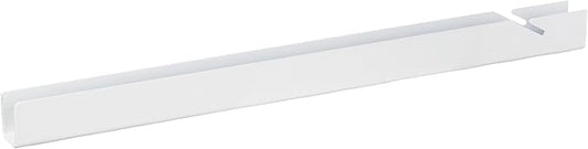 Rubbermaid Fast Track Adjustable Closet System Hardware, 70-Inch Upright, White, Pantry Storage/Organization for Clothes/Shoes/Food/Cleaning Supplies