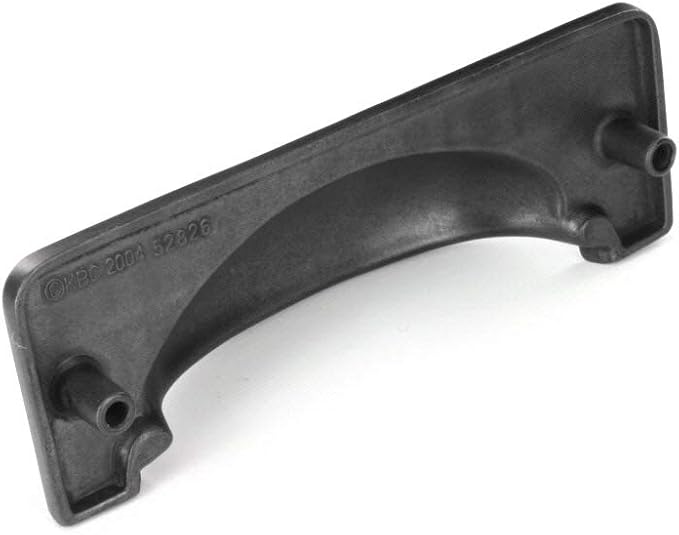 Hickory Hardware 1 Pack Solid Core Kitchen Cabinet Pulls, Luxury Cabinet Handles, Hardware for Doors & Drawers, 3-3/4 Inch (96mm) Hole Center, Black Iron, Craftsman Collection