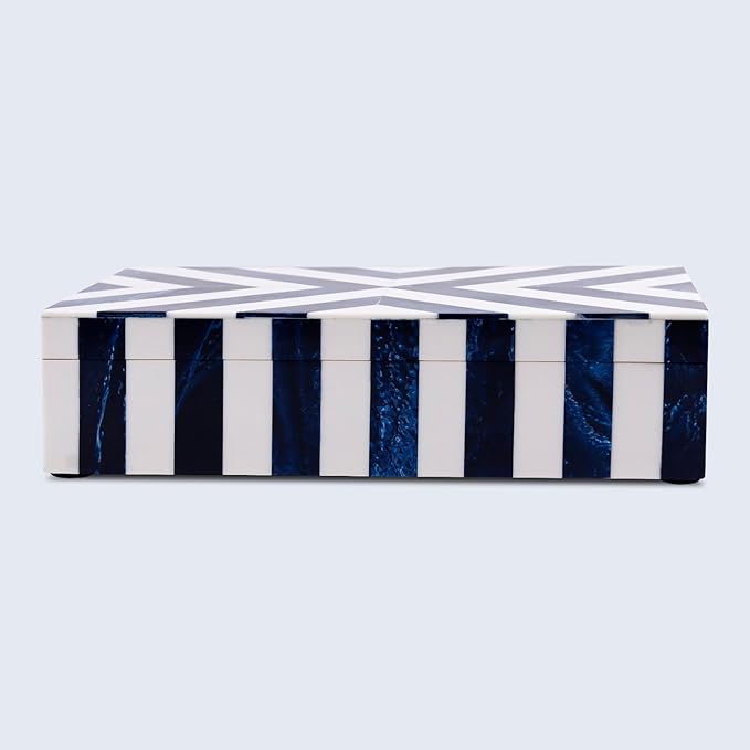 Handicrafts Home Decorative Storage Box 10x6 â Remote Organizer Box with Lid, Modern Decorative Keepsake Box, Boho Shelf DÃ©cor, Memory Box for Photos or Letters, Decorative Box for Table DÃ©cor
