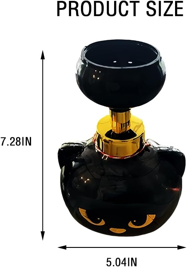 Cute Cat Paw Foam Soap Dispenser,2026 New Black Kitty Hand Soap Pump for Bathroom and Kitchen Home Accessories (1 Pcs)