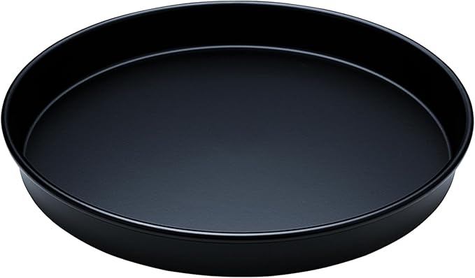 Amolliar 12" 1 Pack Black Lazy Susan Turntable Organizer, Metal Spice Organization for Cabinet, Kitchen, Fridge, Countertop, Makeup, Pantry Organizer and Storage, Non-Skid Rack, Under Sink Organizer
