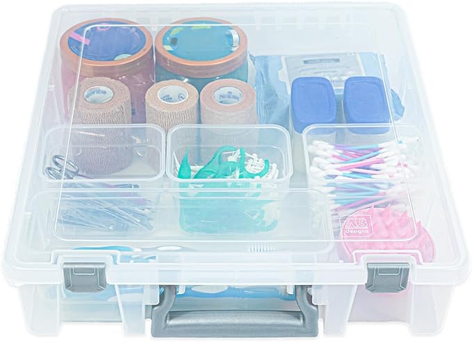 Best Kept Bathroom Cabinet Organizer | Plastic | Hair Product | Baby Bottle Storage | Food Containers | Open Core, 1 Pack