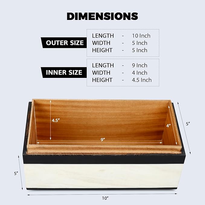 Handicrafts Home Decorative Organizer Box 10x5 â Large Keepsake Box with Lid, Modern Decorative Storage Box, Bohemian Coffee Table DÃ©cor, Jewelry & Memory Box, Decorative Accent Box for Home DÃ©cor