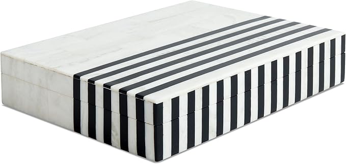 Handicrafts Home Decorative Box 8x6 – Photo Storage Box, Jewelry Organizer, Modern Decorative Storage Box with Lid, Bohemian Table Décor, Vintage Keepsake Box for Shelf or Coffee Table Décor