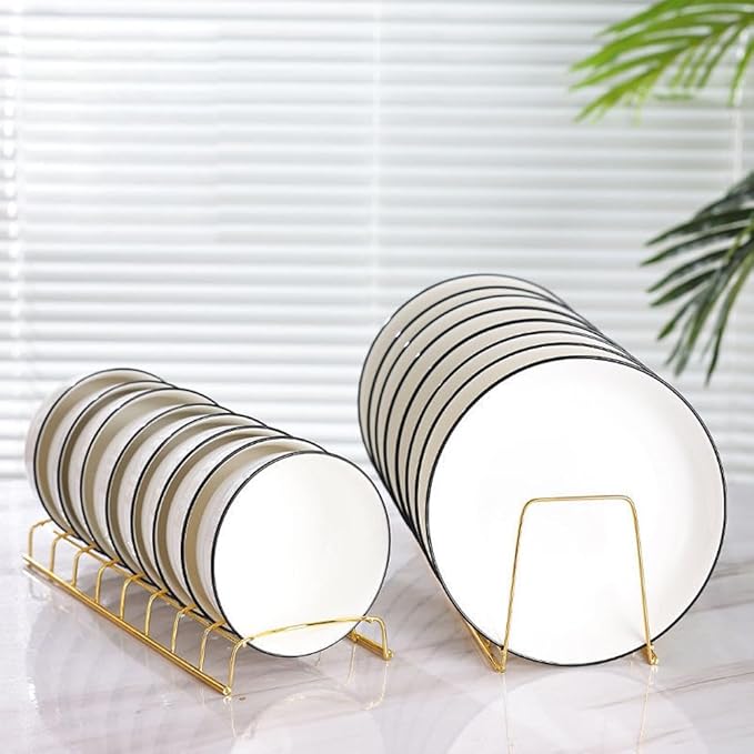 Small Bowl Drainer,Stainless Steel Bowl Drying Rack for Kitchen Counter Organizer Storage, Storage Shelf, Chrome (2 Bowl Racks(Gold))