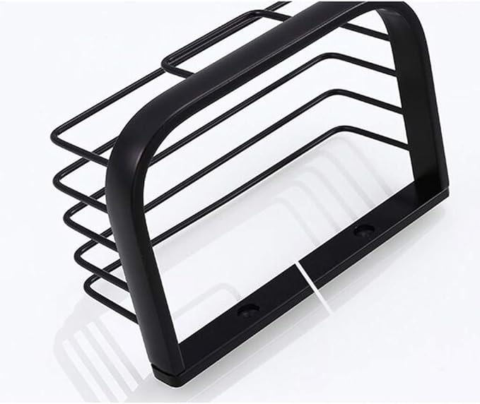 Bathroom Shelf Storage Rack for Kitchen, Non drilled Stainless Steel, Wall Mounted