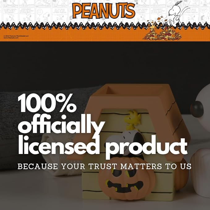 Peanuts Snoopy Toothbrush Holder - Makeup Brushes/Pens Tumbler, (Officially Licensed Product) by Franco Collectibles