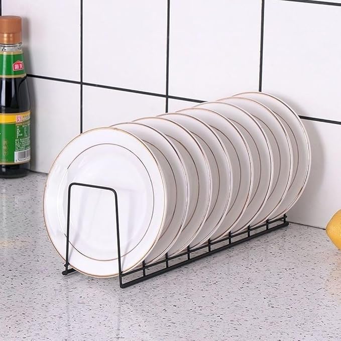 Small Bowl Drainer,Stainless Steel Bowl Drying Rack for Kitchen Counter Organizer Storage, Storage Shelf, Chrome (2 Dish Racks (Black))