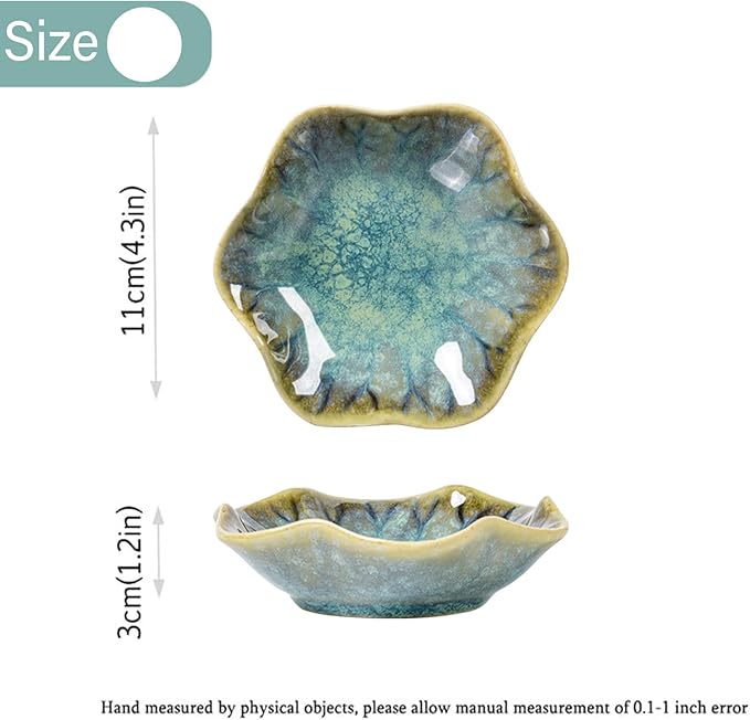 Ceramic Jewelry Dish,Leaf Jewelry Tray Key Tray,Jewelry Holder,Small Ring Dish Holder Jewelry Plate Trinket Dish Catchall Tray Nightstand Decor For Entryway Table Green Room Decorï¼Crystal Greenï¼