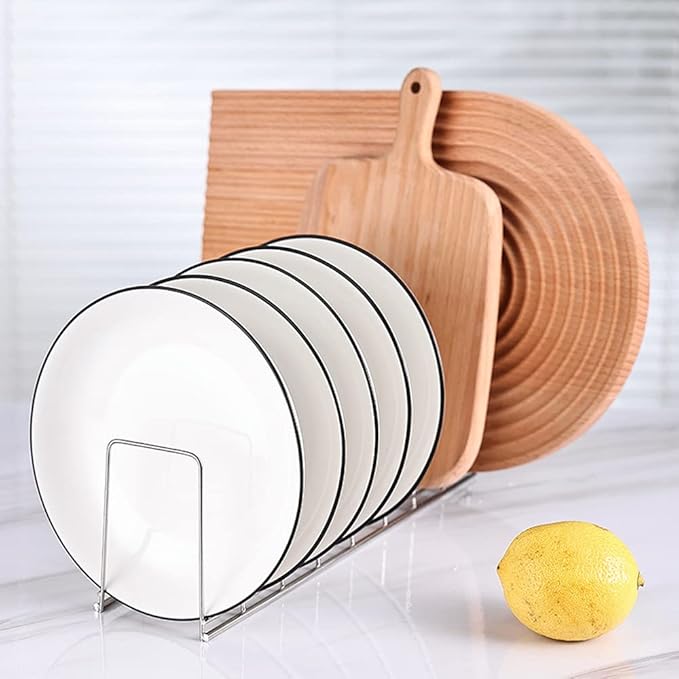 Small Bowl Drainer,Stainless Steel Bowl Drying Rack for Kitchen Counter Organizer Storage, Storage Shelf, Chrome (2 Dish Racks)