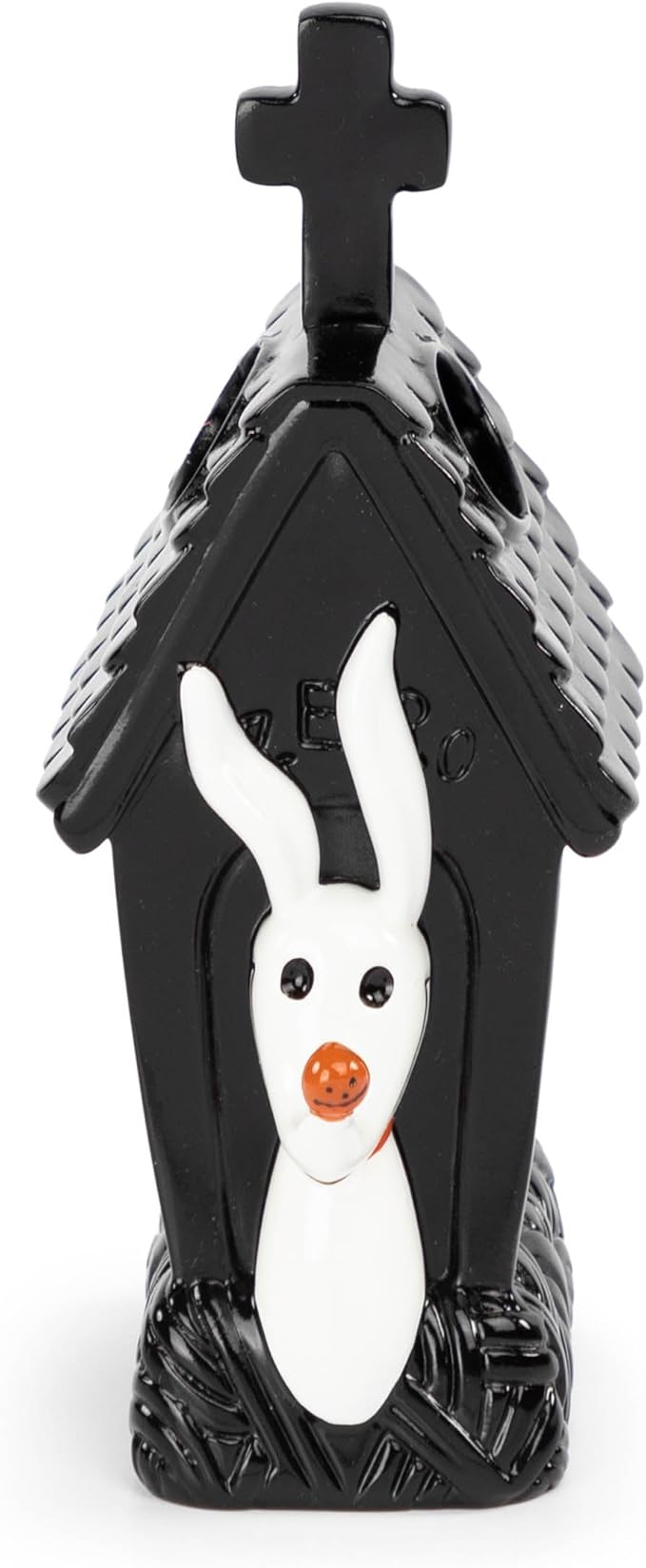 Disney Nightmare Before Christmas Toothbrush Holder - Black & White Resin Pencil Holder Features Zero - Bathroom Storage