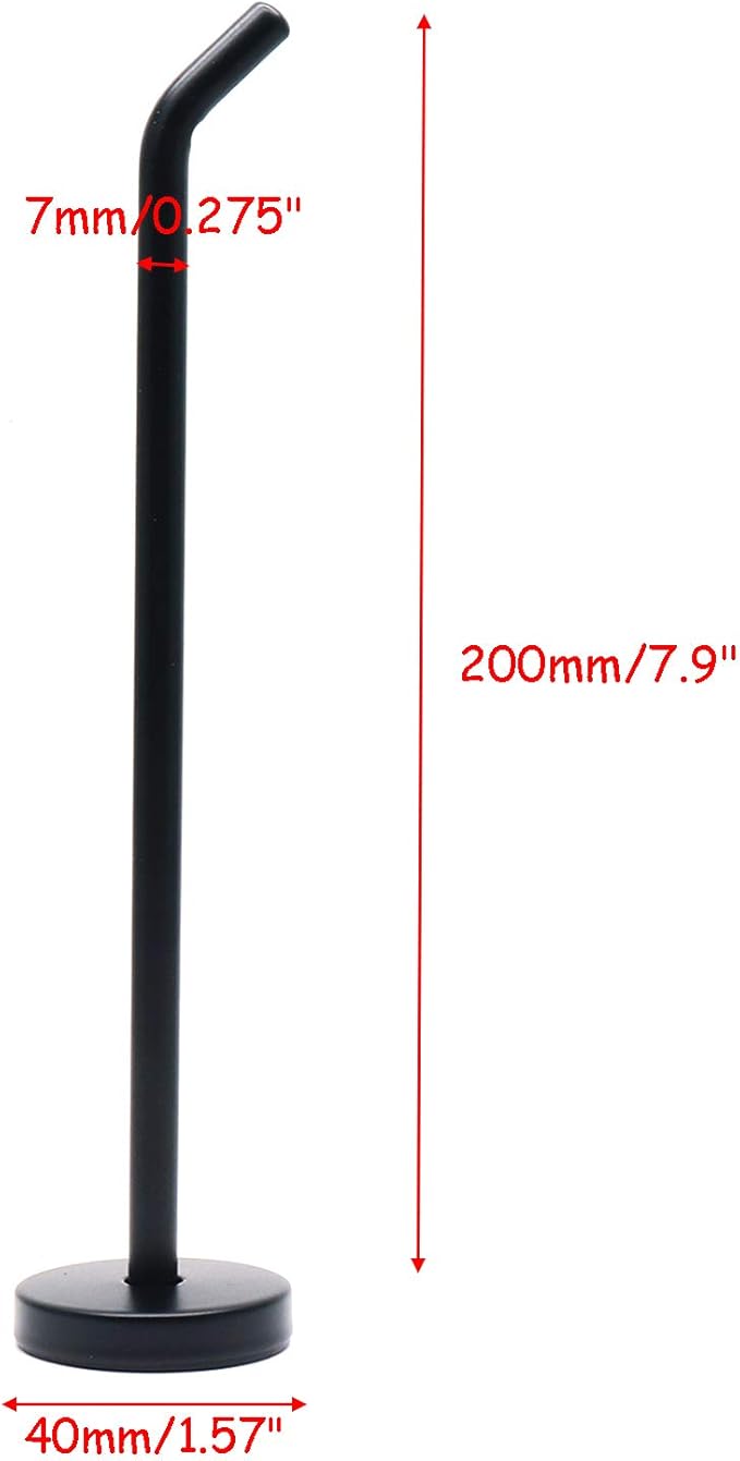Stainless Steel Coat Hook, 2 Pack Long Wall Mounted Hooks 8 Inch (200mm), Heavy Duty Robe and Hat Hanger for Bedroom,Entryway, Kitchen, Garage Organizer
