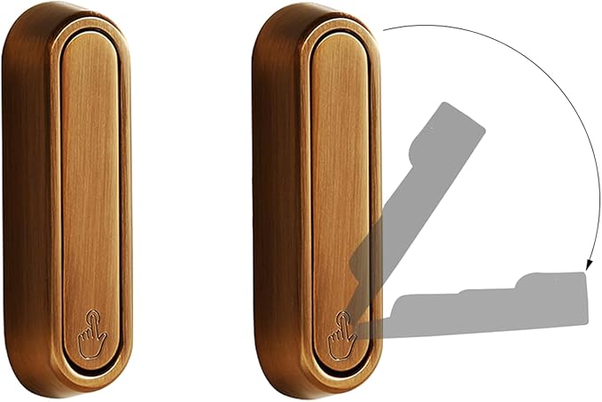 2PCS Folding Coat Hooks, Heavy Duty Wall Hooks Made of Zinc Alloy, Foldable Wall Hooks for Hanging Coats, Scarves, Hats, Bathrobes, Keys, Bags(Bronze)