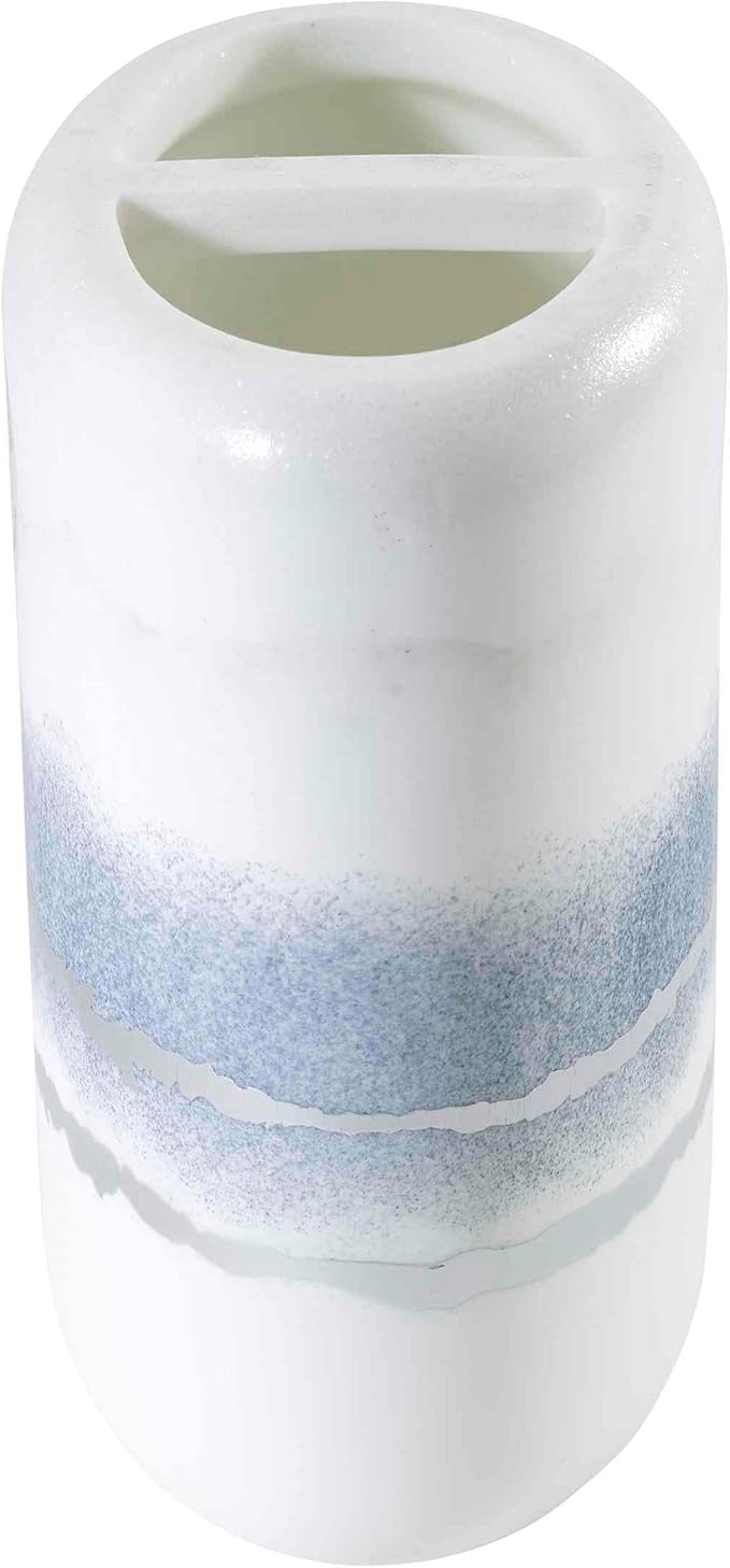 Avanti Linens - Toothbrush, Resin Countertop Accessories, Marble Inspired Bathroom Essentials (Murano Collection)